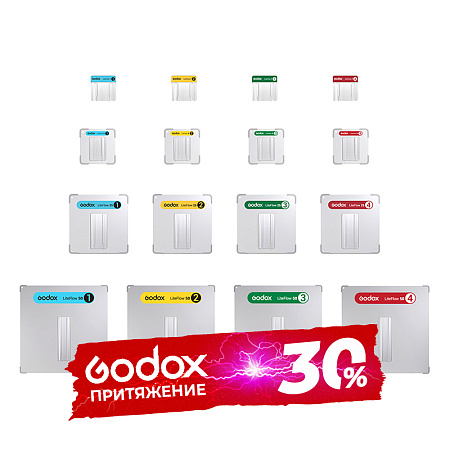 Комплект кино-рефлекторов Godox LiteFlow K1